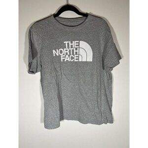 The North Face gray logo tshirt womens comfy gorpcore athleisure XL